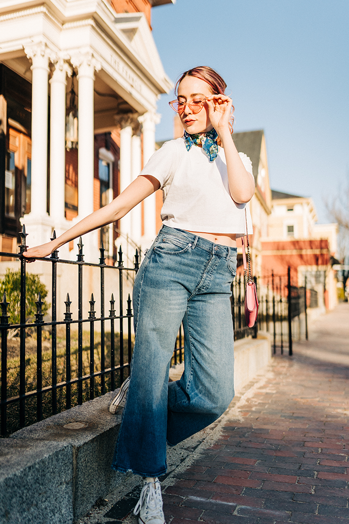 wide leg pant outfit